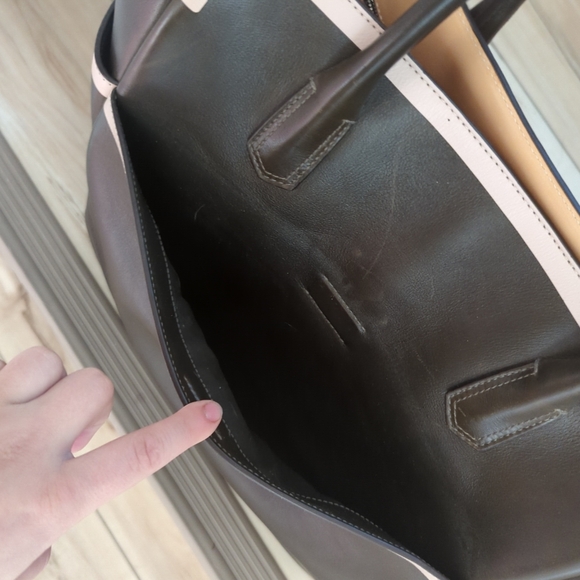 Reed Krakoff Brown & Pink Tote - Picture 9 of 10